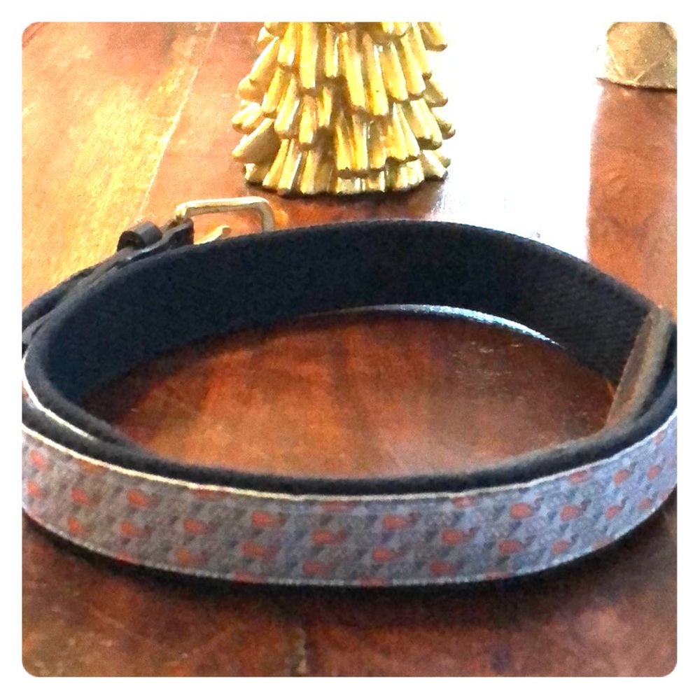 Vineyard Vines Patriotic Whale Belt